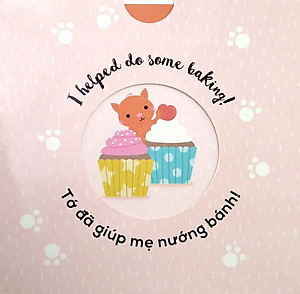 Combo 4 Cuốn Sách Tương Tác (Song Ngữ Anh- Việt): Tớ Tập Đếm + Những Điều Đầu Tiên + Những Việc Tớ Đã Làm + Ngày Hôm Nay Của Tớ