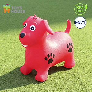 Thú nhún trẻ em cao cấp Toyshouse PA1012 - Tiêu chuẩn Xuất khẩu Mỹ (ASTM) và Châu Âu (EN71)- Đồ chơi vận động cho bé từ 8 tháng