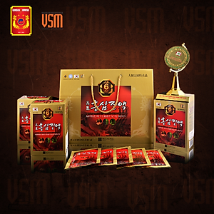 Thực Phẩm Chức Năng Chong Kun Dang Nước Hồng Sâm 6 Năm - 6 Years Korean Red Ginseng Eextract Liquid (70ml x 30 gói) - Giao nhanh 2h