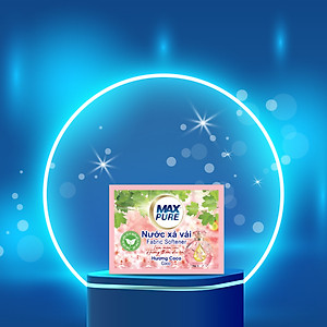 Dây 10 gói nước xả vải Maxpure hương CoCo 20ml