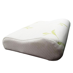 Gối Memory Foam A - 50*30*7/9cm - Độ chậm đàn hồi đặc biệt - Chữa đau vai gáy, bảo vệ xương khớp