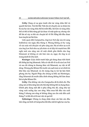 Những biên bản cuối cùng tại nhà trắng: Phút sụp đổ của Việt Nam Cộng Hòa (xuất bản lần thứ ba) - bản in 2025