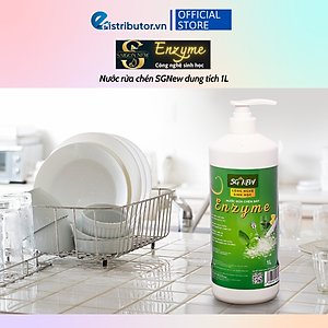 Nước rửa chén - nước lau sàn công nghệ sinh học SGNew (Dung tích 400ml - 1L) - Hàng chính hãng