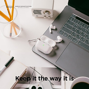 Ốp Elago Silicone Hang Case Dành Cho Airpods PRO 2 (2022), Nhiều Màu - Hàng Chính Hãng