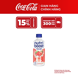 [SALE 15.12] Lốc 24 Chai Nutriboost Energyze Blend 297ml – Sữa Trái Cây Bổ Sung Năng Lượng, Coca-Cola Official Store