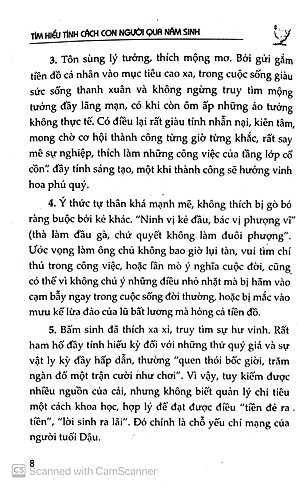 Sách Tìm Hiểu Tính Cách Con Người Qua Năm Sinh Tuổi Dậu