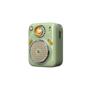 Loa Bluetooth Divoom - Beetles FM - Thiết kế siêu nhỏ, cổ điển, Tích hợp FM radio và thẻ nhớ TF card - Hàng chính hãng
