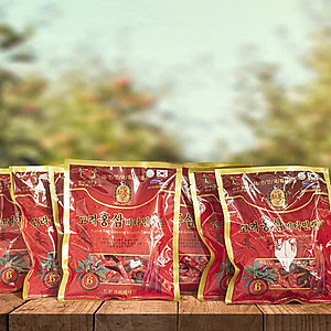 Kẹo Hồng Sâm Vitamin Hàn Quốc - Ginseng House Gói 200g
