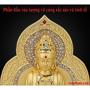 Tượng phật bà hai mặt để ô tô