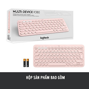 Bàn Phím Bluetooth Logitech K380 - Hàng Chính Hãng