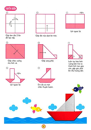 Sách Em Tập Gấp Hình 3-4 Tuổi - Nâng Cao (Tái Bản)