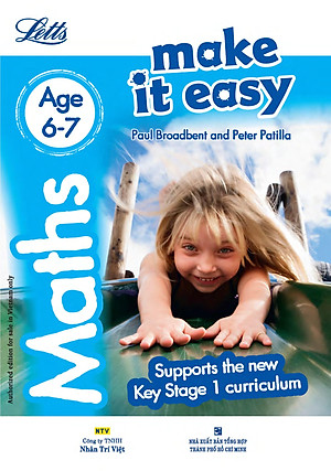 Sách Letts Make It Easy - Maths (Age 6-7)