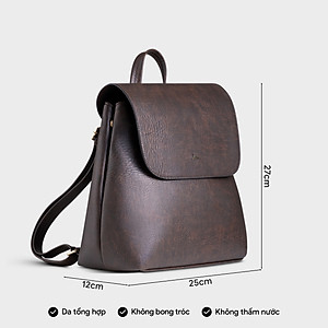 Balo Lata ( Thời trang nữ công sở cỡ lớn - Balo da BAL73 )