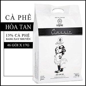 Cà Phê Classic Hòa Tan Trung Nguyên Legend – Bịch 50 Gói – Cà Phê Sữa Đậm Đà, Chuẩn Gu Việt
