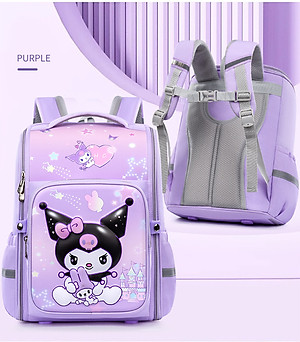 Ba lô học sinh tiểu học phong cách mới có hình dễ thương, bảo vệ cột sống cho các em học sinh tiểu học, ba lô nhẹ dung tích lớn, tiện dụng cho bé - HS1318