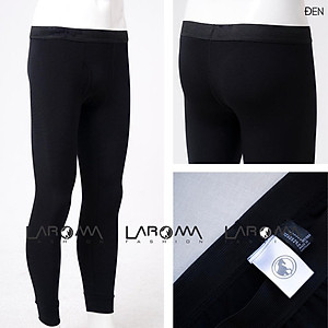 LAROMA Quần Giữ Nhiệt Nam | Thiết Kế Basic - Vải Thơm - Kháng Khuẩn - Giữ Ấm - Co Giãn - Đàn Hồi - Mềm Mại - Dễ Vận Động