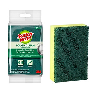 Miếng cước cọ rửa siêu sạch có mút Scotch-Brite 3M CR-SSG1 - Rửa chén siêu nhanh, hàng nhập từ Thái Lan, Lấy sạch vết bẩn cứng đầu