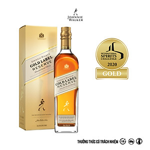 Rượu Johnnie Walker Gold Label Blended Scotch Whisky 40% 750ml [Kèm Hộp]