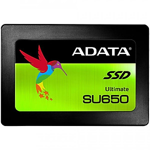 Ổ cứng SSD ADATA Ultimate SU650 Sata III 3D-NAND 2.5 inch 120GB - Hàng Chính Hãng