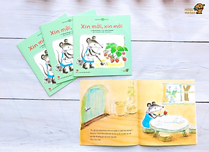 Truyện Ehon bé 3-4-5 tuổi - Xin mời, xin mời