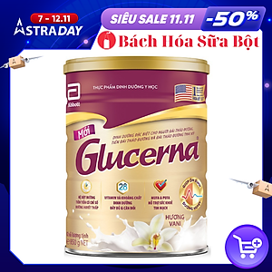 Sữa Bột Abbott Glucerna Vani 850g