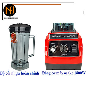 Linh kiện máy xay sinh tố công nghiệp của Osako Os-1800 1800W-hàng chính hãng