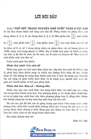 Thử Sức Trạng Nguyên Nhỏ Tuổi Môn Toán Lớp 2 - Tập 2 (Biên Soạn Theo Chương Trình Mới)
