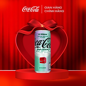 [SALE 12.12] Thùng 24 Lon Nước Giải Khát Không Đường Coca-Cola Zero 320ml – Chính Hãng, Giải Nhiệt Sảng Khoái