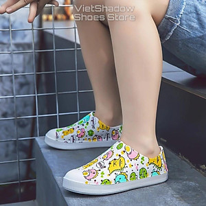 Giày nhựa WNC NATIVE trẻ em họa tiết 2021 - Chất liệu nhựa EVA mềm, siêu nhẹ, không thấm nước và chống trơn trượt