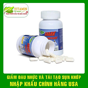 Viên uống sụn cá mập bổ khớp Nature Gift Shark Cartilage 750mg | Nhập khẩu chính hãng Mỹ