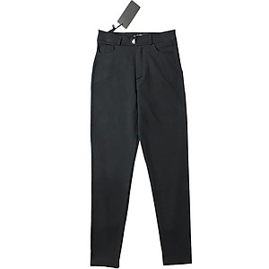 Quần tregging nữ Choobe cạp cao chất vải cao cấp thun ôm dày dặn co giãn tốt Q13