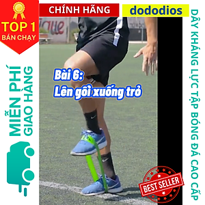 Dây Mini Band Dây Cao Su Kháng Lực DoDoDios Tập Chân Mông Đá Bóng