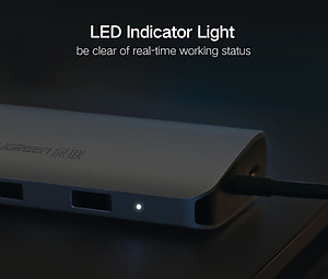 Hub USB C Multi HDMI 4K, Enthernet, USB 3.0, PD, TF, SD Ugreen CM179 40873 - Hàng Chính Hãng