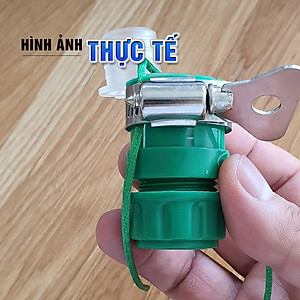 Đầu cút nối nhanh cho vòi nước ra dây ống nước mềm từ 14 hoặc 20mm dùng tưới cây hay rửa xe MIHOCO