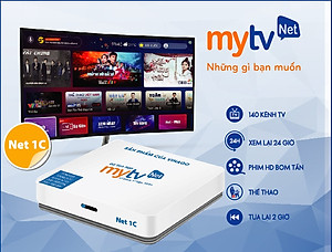 Đầu Android TVbox Mytv net Phiên bản Ram 2G/16G 4G/32G điều khiển IR- Xem 200 Kênh truyền hình miễn phí - Hàng Chính Hãng