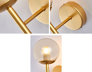 Đèn tường MONSKY phong cách sang trọng trang trí nhà cửa hiện đại.