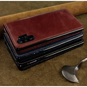 Bao Da cho Samsung Note 10 Plus Handmade