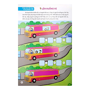 Sách Bóc Dán Hình Thông Minh Phát Triển Khả Năng Tư Duy Toán Học IQ EQ CQ (3-4 Tuổi) - 178 Sticker (Quyển 5)