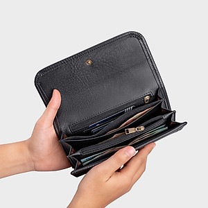 Ví Lata ( Thời trang nữ cầm tay dáng dài - Ví da VN48 )