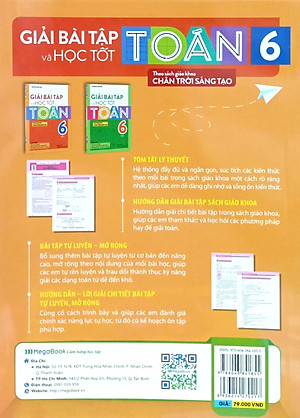 Giải Bài Tập Và Học Tốt Toán 6 - Tập 1 (Theo Sách Giáo Khoa Chân Trời Sáng Tạo)