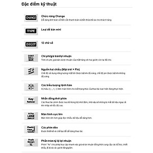  Máy Tính Để Bàn Casio DC/MC-12M Best Choice for YourShop