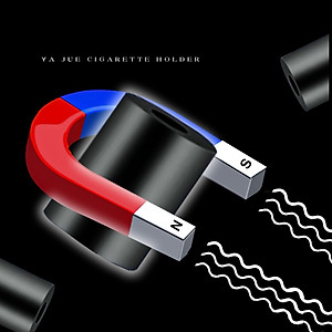 Hộp 5 tẩu thuốc nhựa dẻo cải tiến, lọc nam châm bảo vệ sức khỏe gắn được điếu nhỏ và lớn | Shop Thành Nhi