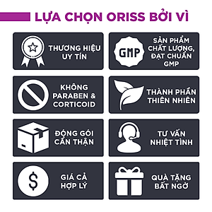 Kem nứt gót Oriss dưỡng ẩm làm mềm gót chân làm liền vết thương 30g