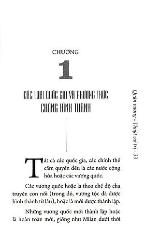 Quân Vương - Thuật Cai Trị (Sbooks)