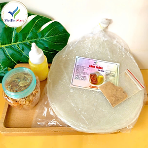 Combo Bánh Tráng Phơi Sương, Bơ, Muối Tép Hành Phi Viettin Mart