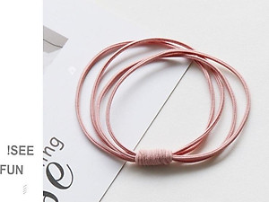 Combo 10 dây buộc tóc Hàn Quốc màu basic