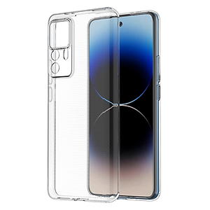 Ốp lưng silicon dẻo cho Xiaomi Mi 12T 5G / 12T Pro 5G hiệu Ultra Thin trong suốt mỏng 0.6mm độ trong tuyệt đối chống trầy xước - Hàng nhập khẩu