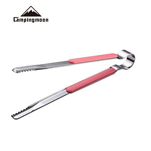Đồ cắm trại kẹp gắp thịt nướng Campingmoon campoutvn SJ-10 du lịch dã ngoại A348
