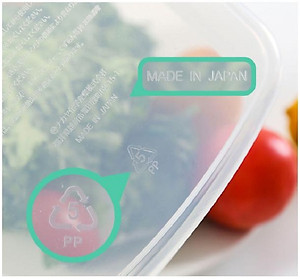 Bộ 2 hộp bảo quản thực phẩm đa năng và tiện lợi dung tích 2000ml - Hàng nội địa Nhật Bản.