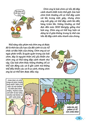 Sách 10 Vạn Câu Hỏi Vì Sao - Khám Phá Thế Giới Động Vật - Bay Trên Bầu Trời 1 (Tái Bản 2018)